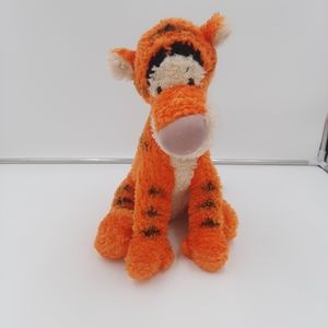 Disneyland Walt Disney World Tigger Orange Fuzzy Plush Stuffed Animal 14" Tall